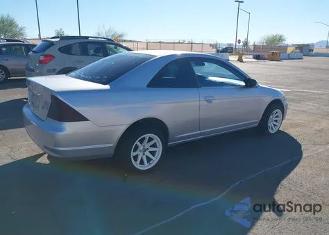2002 Honda Civic Lx z USA, uszkodzony, nr VIN 1HGEM22592L024251